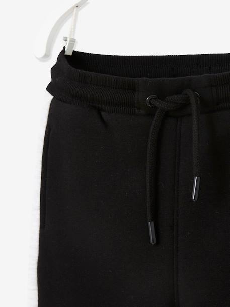 Pantalon jogging bandes côtés garçon. gris anthracite+noir+vert sapin 7 - vertbaudet enfant 