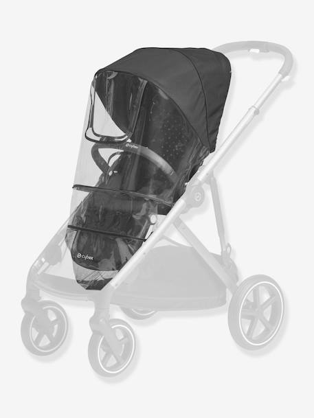 Habillage pluie pour poussette Gazelle S CYBEX Transparent 1 - vertbaudet enfant 