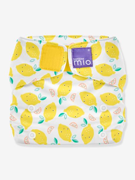 Miosolo couche lavable tout-en-un BAMBINO MIO bleu+DOUX CITRON 6 - vertbaudet enfant 