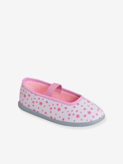 Chaussures-Chaussures fille 23-38-Chaussons-Chaussons ballerines fille fabriqués en France