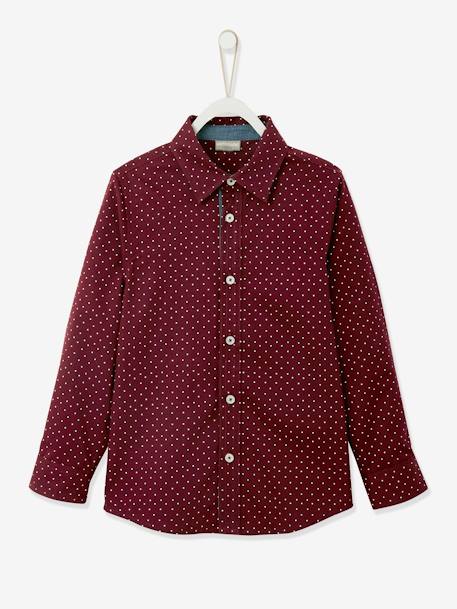 Chemise garçon imprimée pois  - vertbaudet enfant