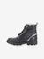 Boots fille Grooke KICKERS® noir argent 3 - vertbaudet enfant 