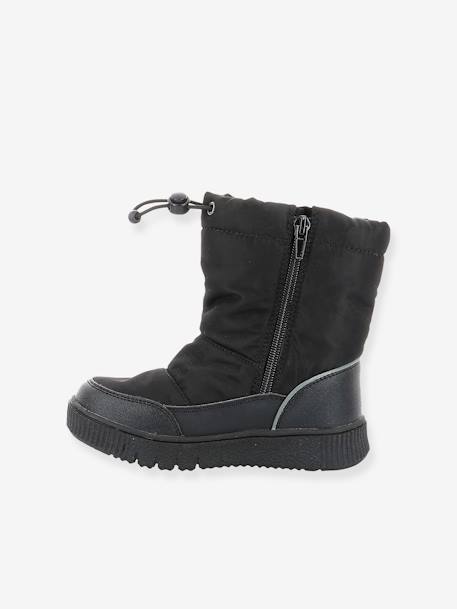 Boots fourrées mixtes Atlak noir 3 - vertbaudet enfant 