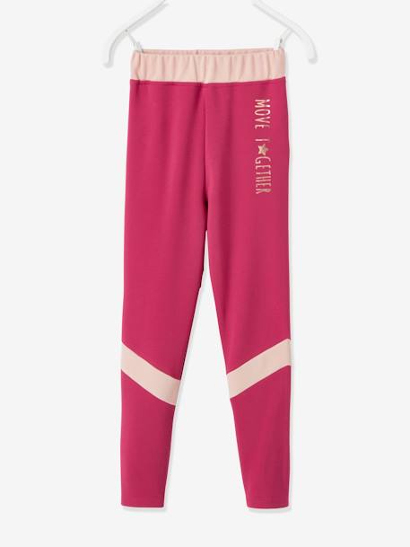 Legging de sport technique fille Framboise 1 - vertbaudet enfant 