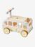 Porteur bus à doudous HANOÏ en bois FSC® BLANC MOYEN UNI AVEC DECOR 9 - vertbaudet enfant 