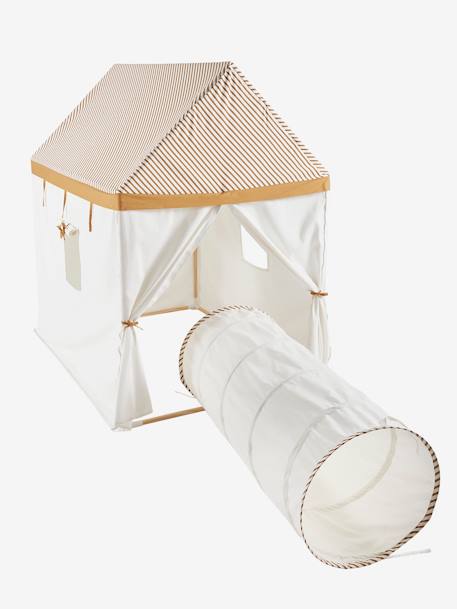 Cabane Maison en tissu multicolore 3 - vertbaudet enfant 