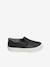 Baskets slip-on fille étoiles brodées noir 2 - vertbaudet enfant 