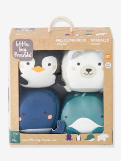 -Les Dooballs - Set de 4 Balles doudous - LITTLE BIG FRIENDS