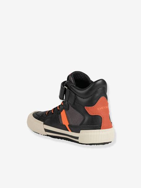 Baskets MID garçon J Alonisso Boy B-GBK GEOX® noir orange 3 - vertbaudet enfant 