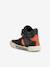 Baskets MID garçon J Alonisso Boy B-GBK GEOX® noir orange 3 - vertbaudet enfant 