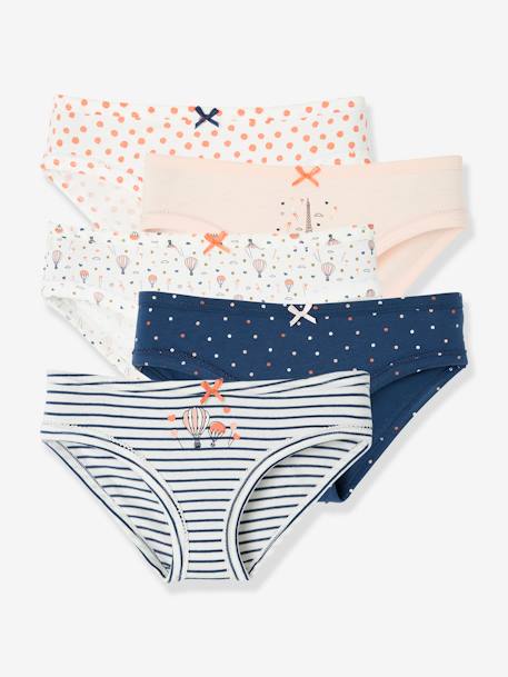 Fille-Sous-vêtement-Lot de 5 culottes fille fantaisie