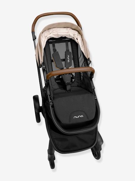 Poussette NUNA Demi Grow Bicolore noir/beige (Timber)+Noir (Caviar) 1 - vertbaudet enfant 