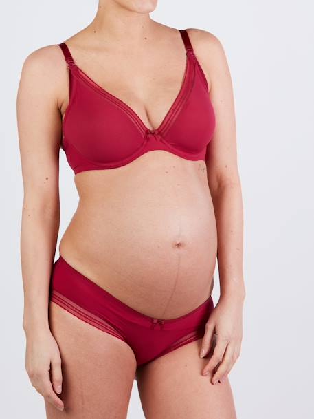 Soutien-gorge de grossesse et d’allaitement Milk CACHE CŒUR avec armatures BLUSH+BORDEAUX+NOIR+VERT 7 - vertbaudet enfant 