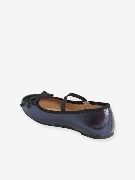 Ballerines irisées fille Bleu marine métallisé+dark silver+Orchidée 6 - vertbaudet enfant 