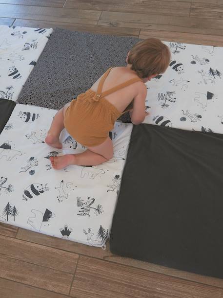 Tapis de Motricité XL Experience - CANDIDE BLANC+terrazzo 5 - vertbaudet enfant 