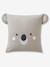 Parure housse de couette + taie d'oreiller BIO* KOALA gris / écru 3 - vertbaudet enfant 