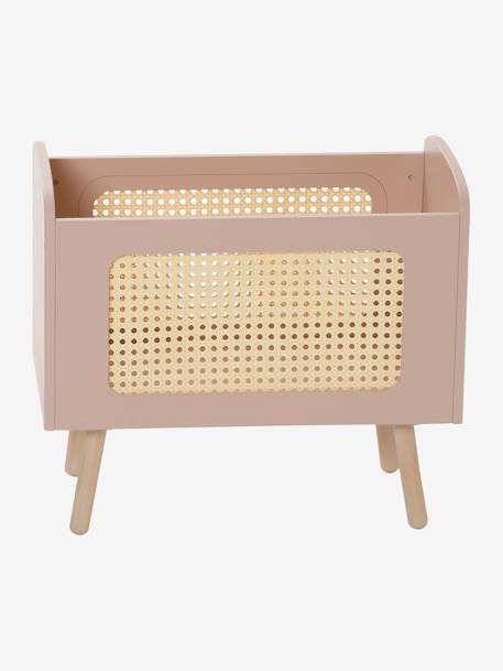 Lit poupon en bois FSC® et cannage POÉSIE multicolore 6 - vertbaudet enfant 