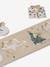 Puzzle boutons Noël en bois FSC® multicolore 4 - vertbaudet enfant 