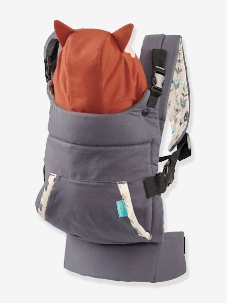 Porte-bébé Cuddle up INFANTINO gris+Gris/capuche renard 6 - vertbaudet enfant 