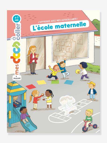 Mes docs à coller - L'école maternelle - ÉDITIONS MILAN BLANC 1 - vertbaudet enfant 