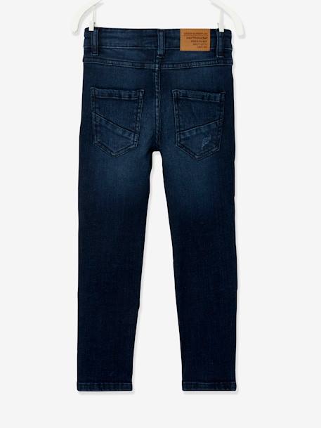 Jean slim Superflex garçon super extensible denim brut+stone 5 - vertbaudet enfant 