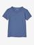 Lot de 3 T-shirts garçon manches courtes BASICS Lot camaieu bleu 3 - vertbaudet enfant 