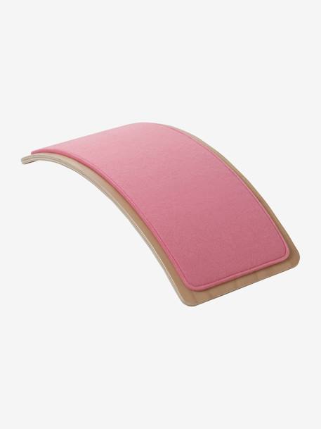 Planche d'équilibre (S) en bois FSC® ROSE MOYEN UNI AVEC DECOR+SANS COLORIS 4 3 - vertbaudet enfant 