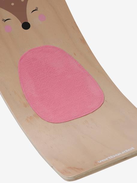 Planche d'équilibre (S) en bois FSC® ROSE MOYEN UNI AVEC DECOR+SANS COLORIS 4 4 - vertbaudet enfant 