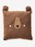 Coussin carré Ourson brun 1 - vertbaudet enfant 