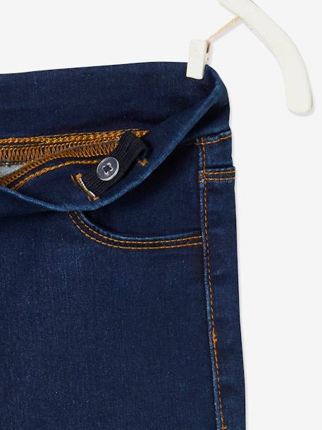 Tregging Basics en denim 'waterless' fille denim brut 9 - vertbaudet enfant 