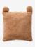 Coussin carré Ourson en sherpa brun 7 - vertbaudet enfant 