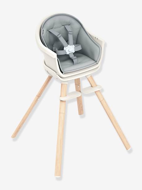 Chaise haute évolutive et transformable MAXI COSI Moa Bois/blanc (Beyond white)+Bois/gris (Beyond graphite) 1 - vertbaudet enfant 