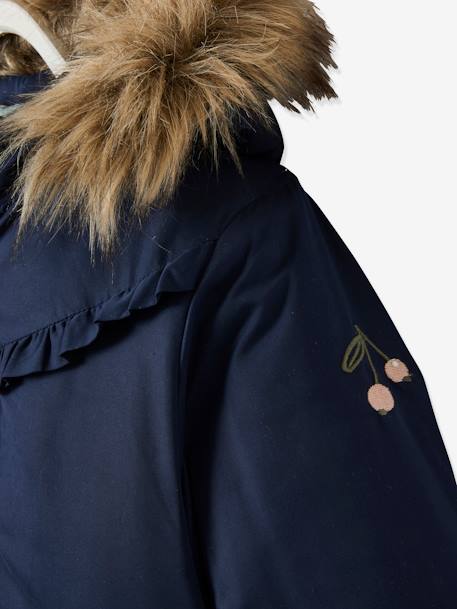 Parka 3 en 1 fille hiver encre 9 - vertbaudet enfant 