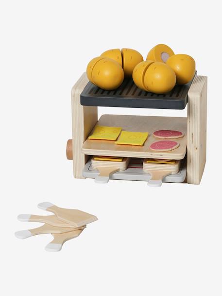 Appareil à raclettes en bois FSC® multicolore 2 - vertbaudet enfant 