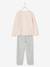 Pyjama velours fille renard ROSE CLAIR 3 - vertbaudet enfant 