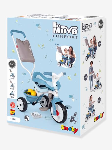 Tricyle Be Move Confort - SMOBY BLEU CIEL+ROSE POUDRE 2 - vertbaudet enfant 