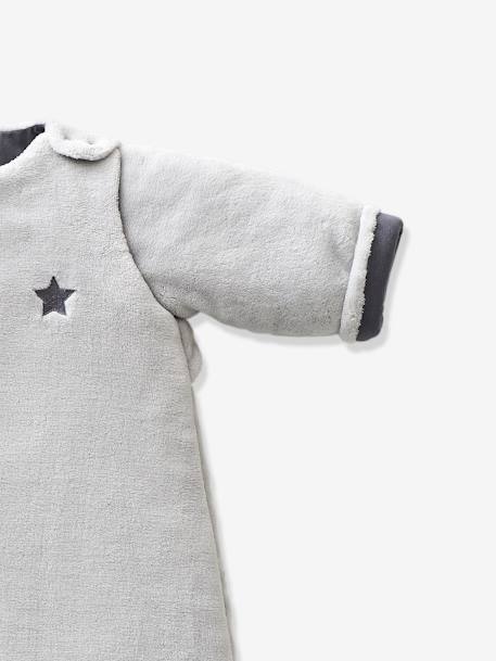 Gigoteuse essentiels en polaire ALASKA gris+kaki+marine+moutarde+rose+vert 5 - vertbaudet enfant 