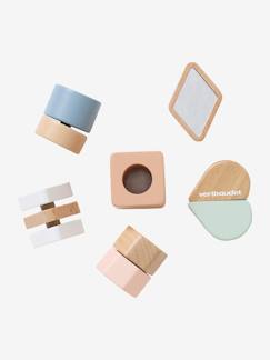 Jouet-Cubes sensoriels en bois FSC®