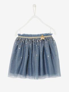 Jupon de fête en tulle parsemé de sequins et paillettes  - vertbaudet enfant