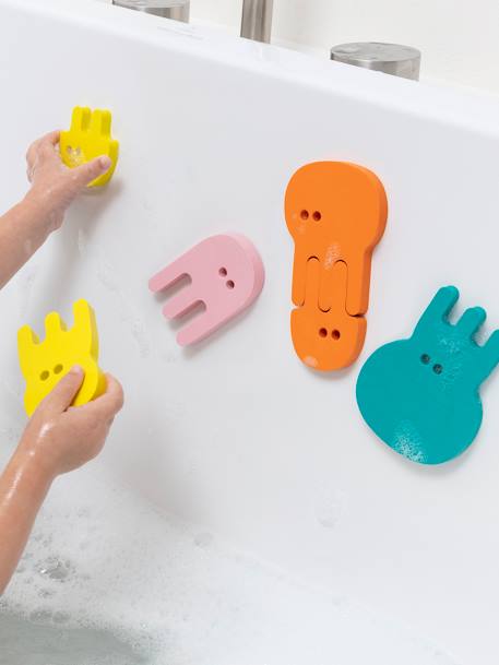 Puzzle de Bain - QUUT BLANC+BLANC+BLANC+BLANC 3 - vertbaudet enfant 