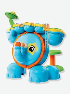 Jouet-Premier âge-Musique-Ma Batterie Jungle Rock Eléphant - VTECH