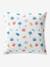 Parure housse de couette + taie d'oreiller enfant polyester et coton CROCOJUNGLE blanc 3 - vertbaudet enfant 