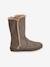 Bottes fourrées fille taupe irisé 2 - vertbaudet enfant 