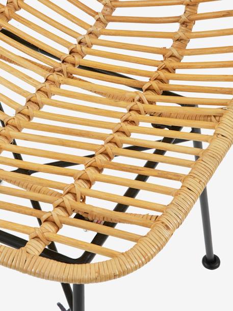 Chaise en rotin primaire Kana naturel 4 - vertbaudet enfant 