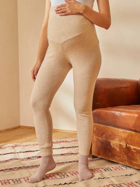 Caleçon cocooning de grossesse et post-grossesse BEIGE FONCE 7 - vertbaudet enfant 