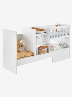 Lit combiné 4 en 1 avec rangements et table à langer EVOLUNID  - vertbaudet enfant