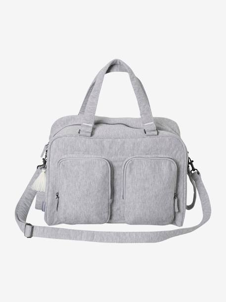 Sac à langer multipoches Family gris chiné 2 - vertbaudet enfant 