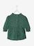 Robe en gaze de coton bébé ouverture décalée rouge foncé imprimé+vert foncé imprimé 7 - vertbaudet enfant 