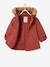 Parka à capuche bébé garçon terracotta 2 - vertbaudet enfant 