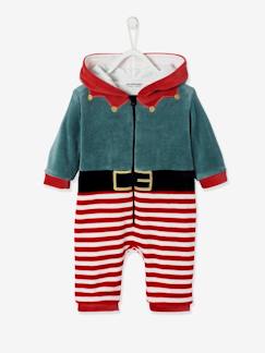 -Surpyjama en velours lutin mixte bébé